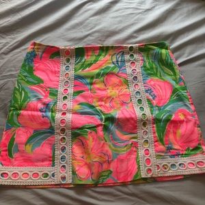 Lilly Pulitzer PANSY LACE SKORT
